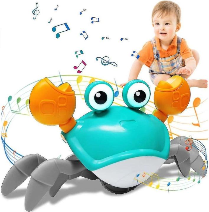 Immagine prodotto Totally Tech Granchio ambulante di tendenza con musica e sensore (Multilingue)