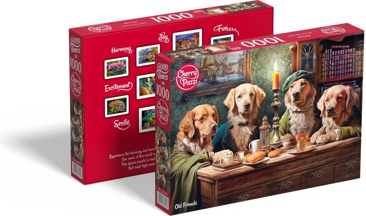 Immagine prodotto Cherry Pazzi Puzzle 1000 pezzi - Old Friends (1000 pezzi)