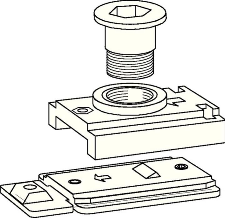 Actual product image Dormakaba Locking unit (Indoor)