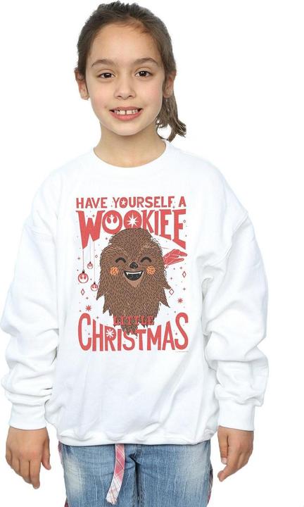 Immagine prodotto Star Wars Wookiee Little Christmas Felpa Ragazze (140, 146)