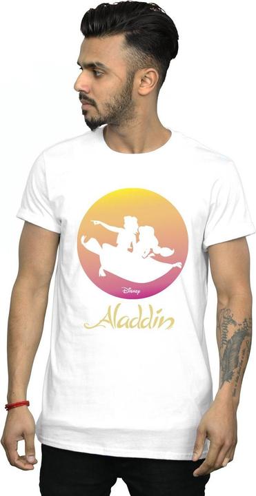 Immagine prodotto Disney Aladdin Flying Sunset Maglietta Uomo (3XL)