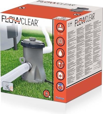 Immagine prodotto Bestway Pompa filtro per piscine Flowclear, 1249L (58381)