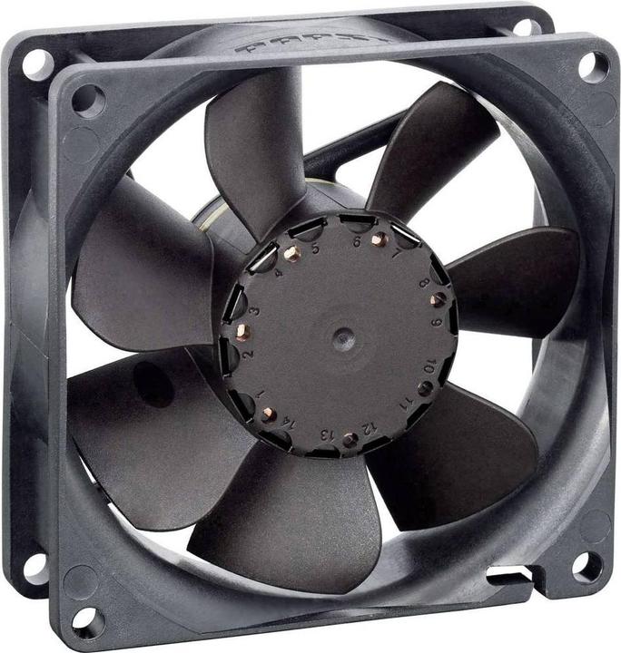 Image du produit Papst EBM 8412NGH Ventilateur axial 12 V/DC 78 m³/h (L x l x H) 80 x 80 x 25.4 mm (80 mm, 1 x)