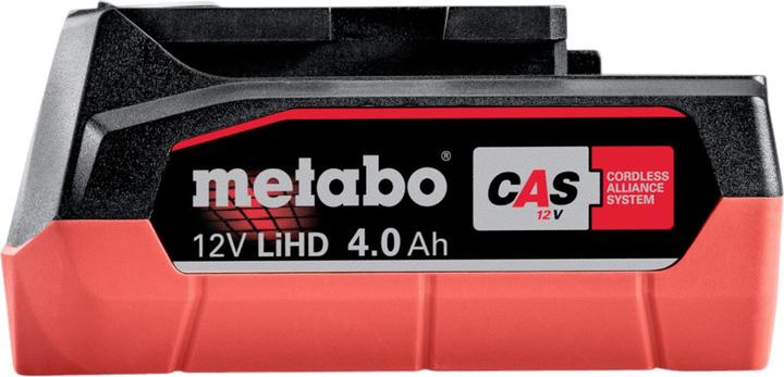 Actual product image Metabo 12V battery + charger Basic Set 2x battery 40 Ah (12 V)