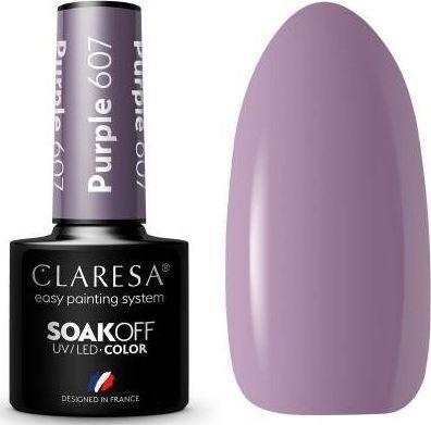Produktbild Claresa Soak Off UV/LED Purple hybrid varnish 607 5g | (UV-Gel Lack)