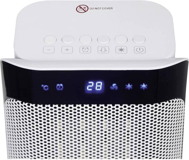 Actual product image SHE SHX 2564109 Fan Heater Black-White (2000 W)