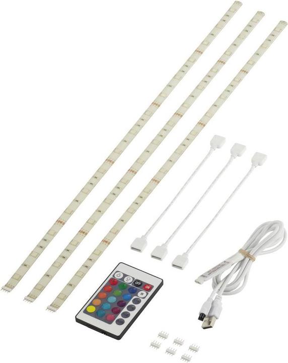 Image du produit Sygonix SY-5225288 Kit complet de barres lumineuses à LED (RGB, 150 cm, Intérieur)