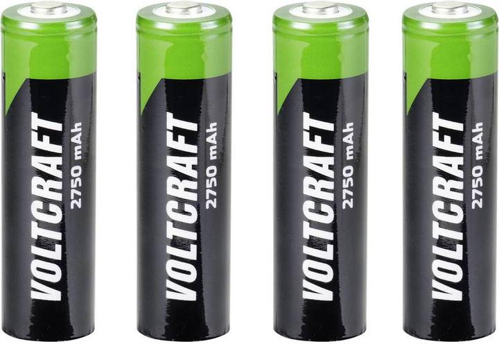 Produktbild Voltcraft IPC-3 + HR03 SE + HR6 SE Rundzellen-Ladegerät LiIon, NiCd, NiMH 10440, 14500, 16340, 16650, 17355 (1 Stk., 10440, 14500, 16340, 16650, 17355, 17500, 17670, 18490, 18500, 18650, 22650, 26500, 26650, A, Sub-C, RCR123A, AA, AAA, 2750 mAh, Ladegerät inkl. Akku)