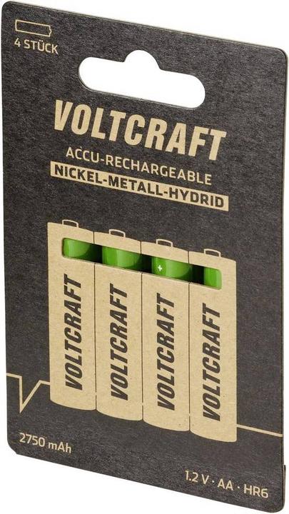 Produktbild Voltcraft IPC-3 + HR03 SE + HR6 SE Rundzellen-Ladegerät LiIon, NiCd, NiMH 10440, 14500, 16340, 16650, 17355 (1 Stk., 10440, 14500, 16340, 16650, 17355, 17500, 17670, 18490, 18500, 18650, 22650, 26500, 26650, A, Sub-C, RCR123A, AA, AAA, 2750 mAh, Ladegerät inkl. Akku)