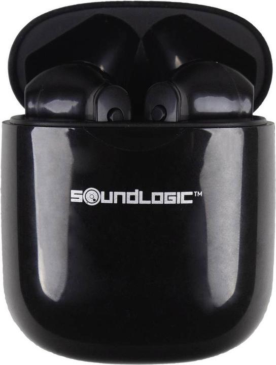 Actual product image Soundlogic TWS Earbuds In Ear Headphones Bluetooth® Black (Wireless)