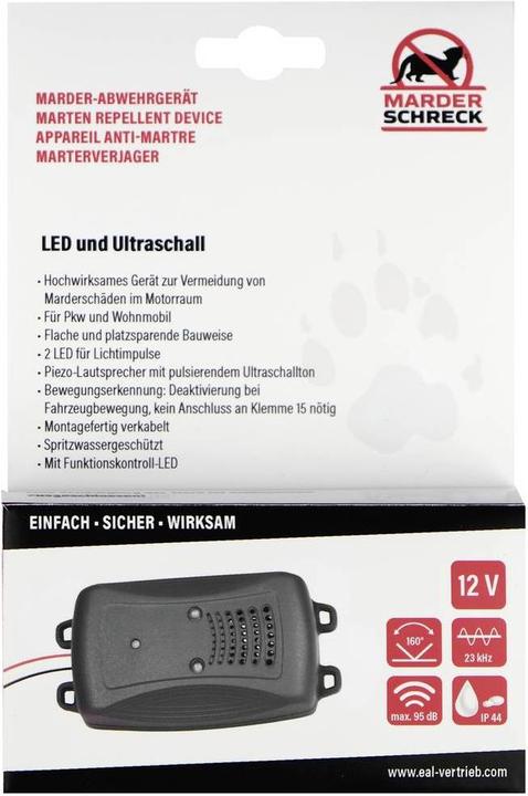 Actual product image LAS 16276 Ultrasonic marten repellent 12 V 1 pc.