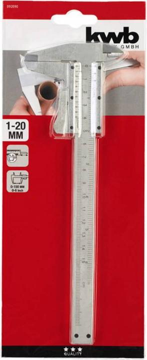 Produktbild kwb Universal-Messschieber (15 cm)