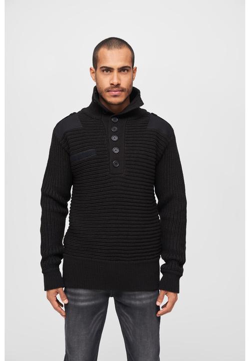 Actual product image Brandit Alpine Pullover size S colour black (S)
