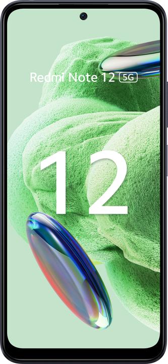 Image du produit Xiaomi Redmi Note 12 5G (128 Go, Onyx Gray, 6.67", Double SIM hybride, 48 Mpx, 5G)
