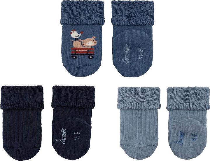 Produktbild Sterntaler Baby Söckchen 3er Pack Tiere (3er Pack, 13/14)