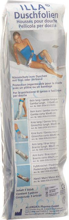 Image du produit Illa Film de protection pour douche 110x40cm jambe (Douches / Bains)