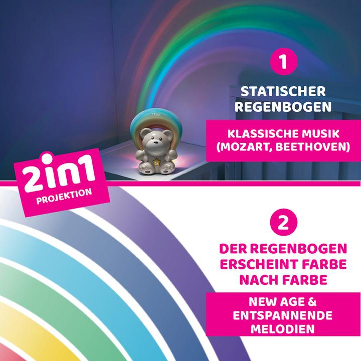 Productafbeelding Chicco Regenboog Projector Beer