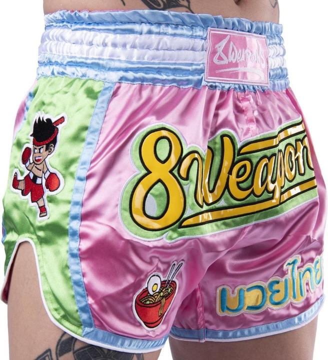 Actual product image 8Weapons 8 WEAPONS Muay Thai Shorts - Yummy green S (S)
