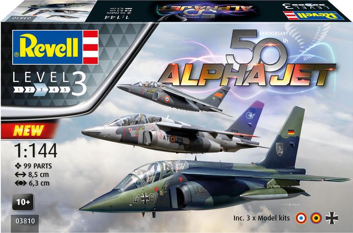 Actual product image Revell 50th Anniversary "Alpha Jet