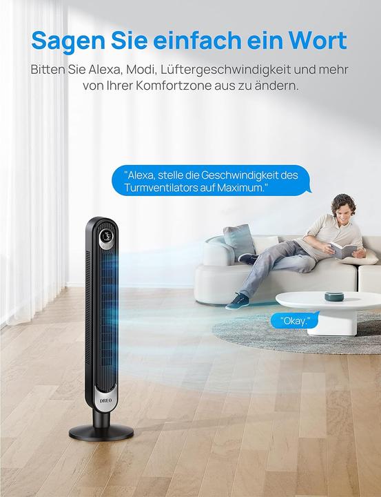 Immagine prodotto Dreo Ventilatore a torre (48 dB)