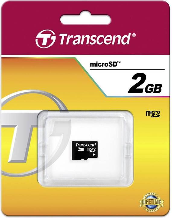 Actual product image Transcend Ts2gusdc (2 GB, microSD)