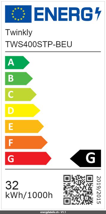 Label énergétique Twinkly Cordes (32 m)