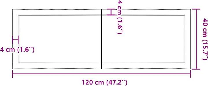 Image du produit VidaXL Annunciata (120 x 40 x 6 cm)
