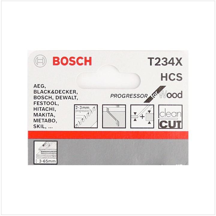 Produktbild Bosch Professional Zubehör Stichsägeblatt T 234 X