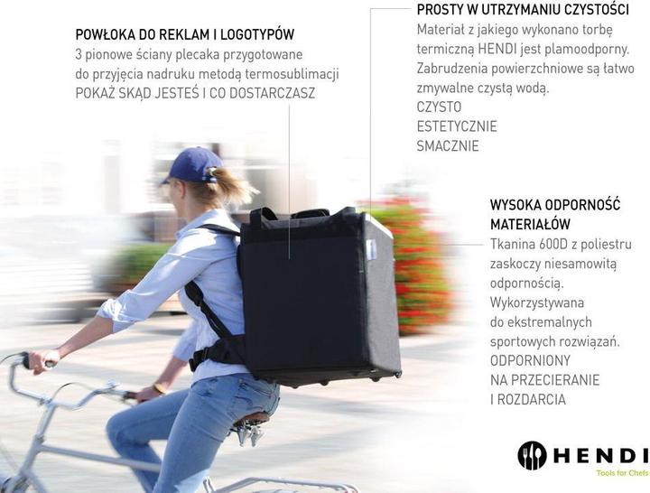 Actual product image Hendi Pizza Service Bag - Backpack