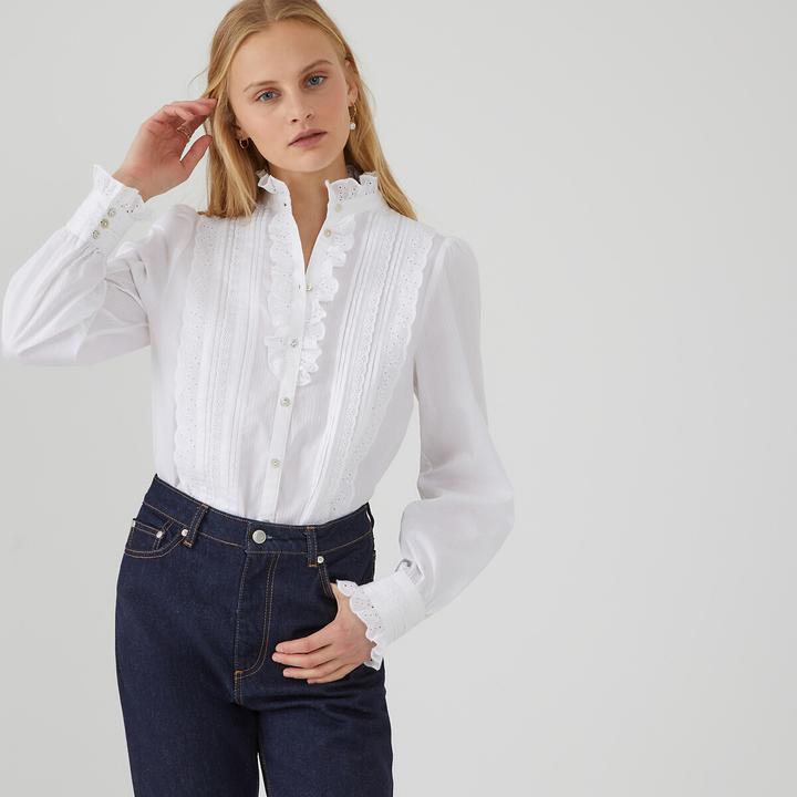 La Redoute Collections Bluse Signature im viktorianischen Stil