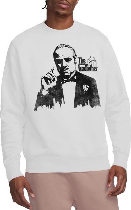 Actual product image The Godfather Unisex Adult Silhouette Sweatshirt (L)