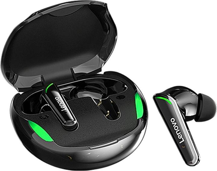 Actual product image Lenovo XT92 TWS earphones (Black) (ANC, 8 h, Wireless)