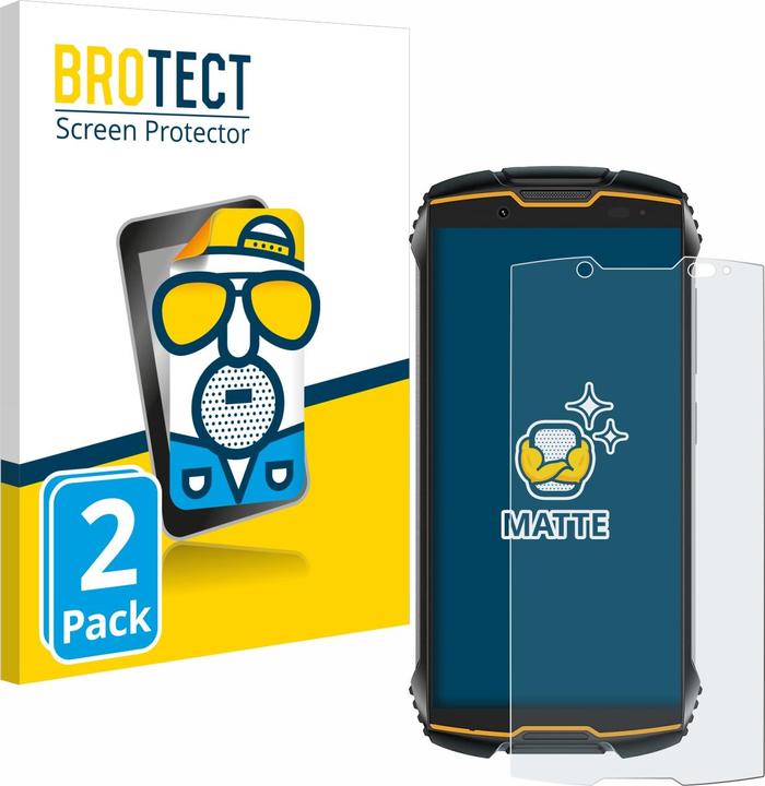 Produktbild BROTECT Entspiegelungs-Schutzfolie Displayschutz Matt (2 Stück, Cubot King Kong Mini 2)