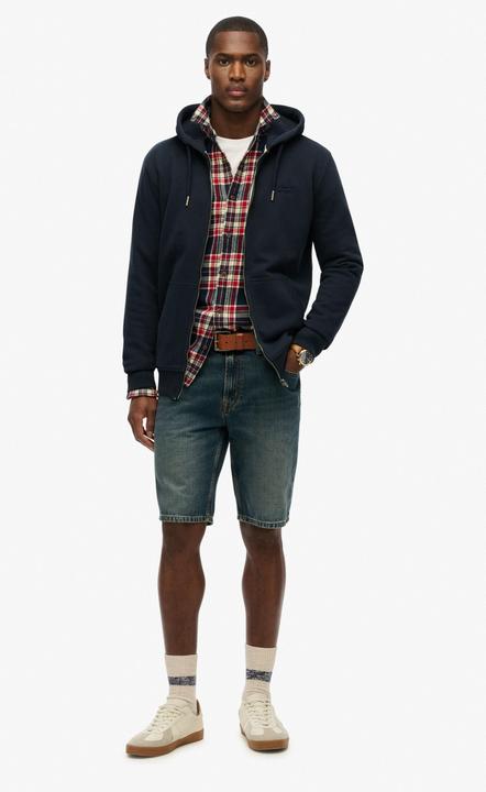 Image du produit Superdry Vest Essential Logo Zip Hoodie Hb M2014128b Eclipse Navy Mannen Maat - XXL (XXL)