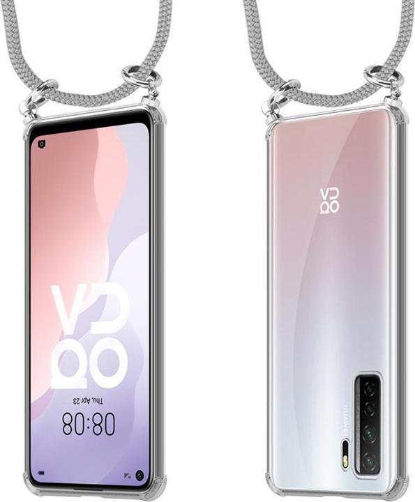 Produktbild Cadorabo TPU Handy Kette SILBER Cover