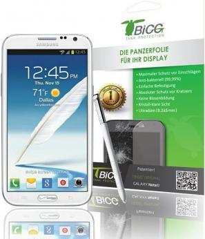 Actual product image Tbigg screen protector (1 Piece, Samsung Galaxy Note 2)