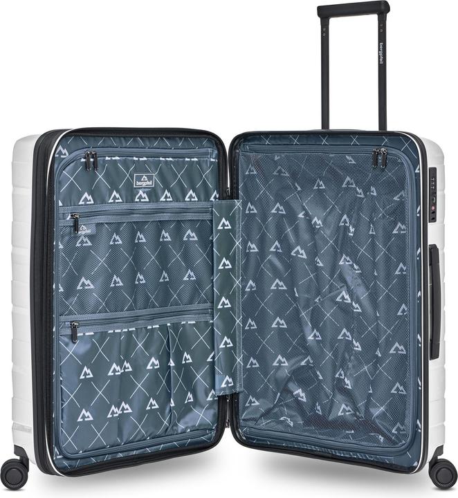 Actual product image Bergpfeil Travel 4-Rollen Kofferset 3-tlg. mit Dehnfalte (228 l, XL (from 140l))