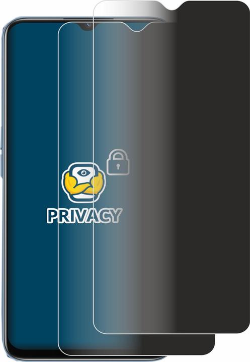 Produktbild BROTECT Sichtschutzfolie Anti-Spy Privacy Folie Blaulicht-Schutz (2 Stück, Oppo A16)