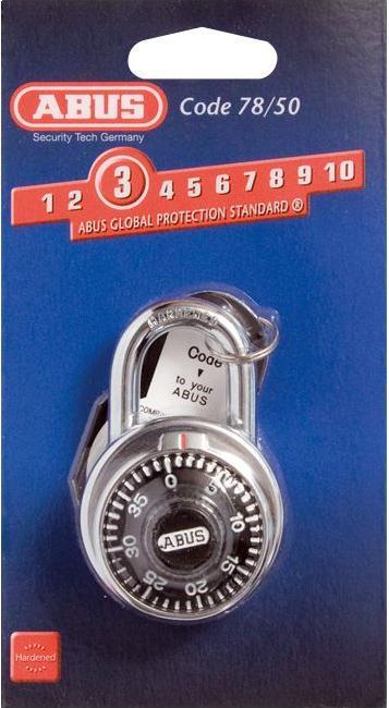 Produktbild Abus Zahlenhangschloss 78