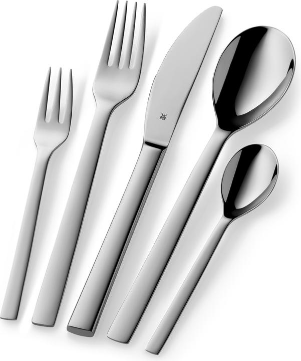 Produktbild WMF Besteck Besteckset 12 Personen Atria 60tlg Monobloc-Messer Edelstahl poliert (60 Stück, Besteck Set)