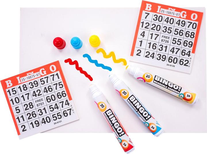 Image du produit Marqueurs de bingo, 3 pièces.