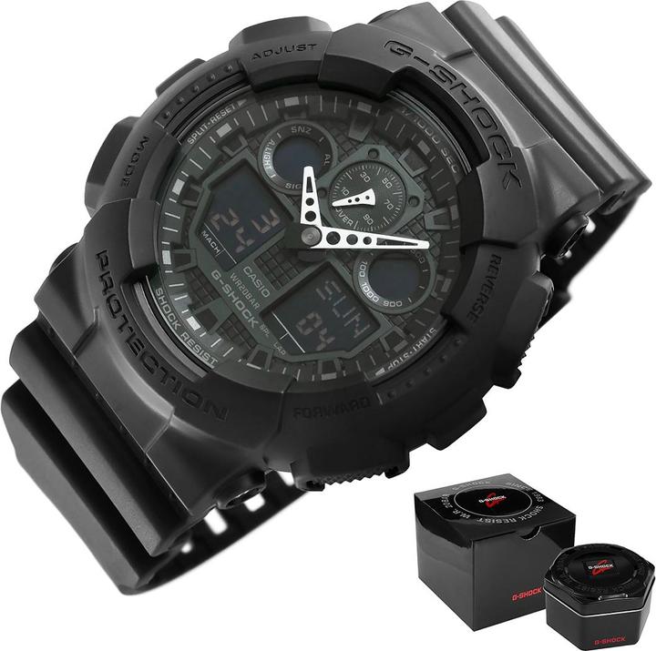 Produktbild G-Shock Ga-100-1a1 (Analoguhr, Digitaluhr, 51.20 mm)