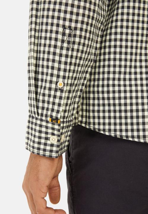 Produktbild Camel Active Kariertes Langarmhemd aus Baumwolle (3XL)