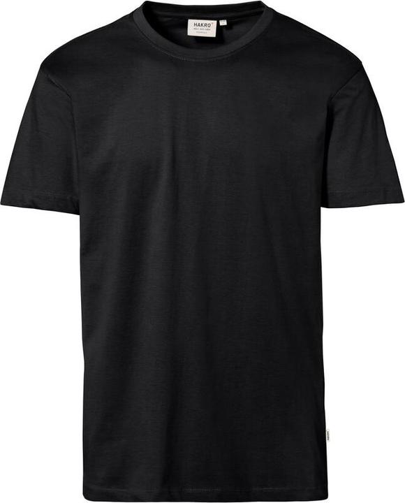 Actual product image Hakro Men's T-Shirt "Classic" 292 black size M (M)