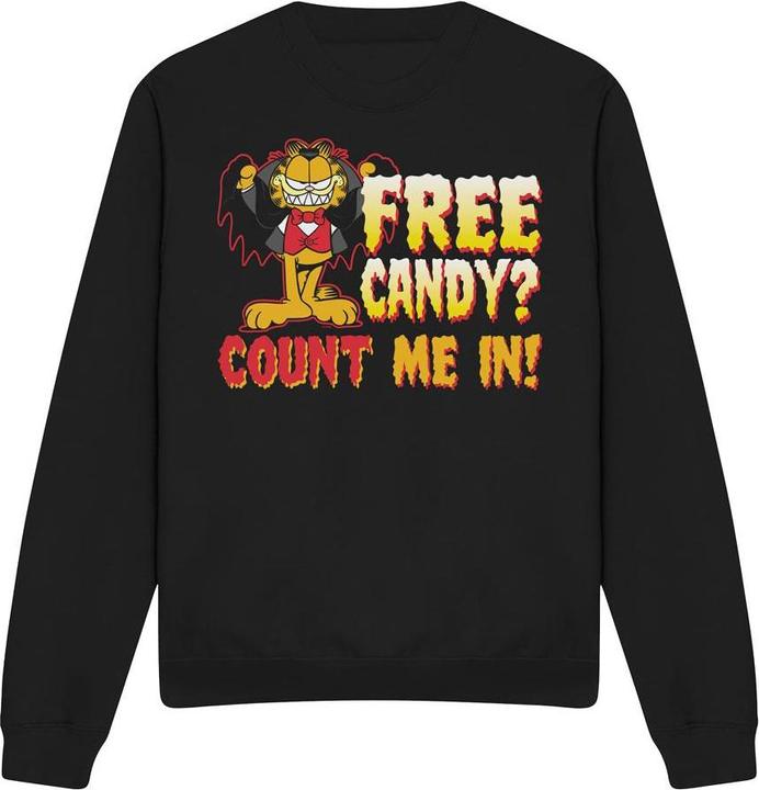 Garfield Count Me In Sweatshirt