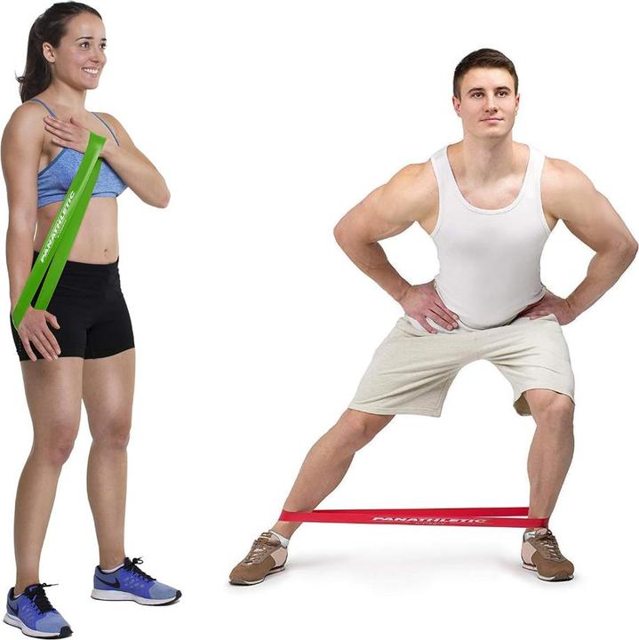 Produktbild Panathletic Fitnessband Set Deluxe (0.30 m, Stark, Mittel, Leicht)