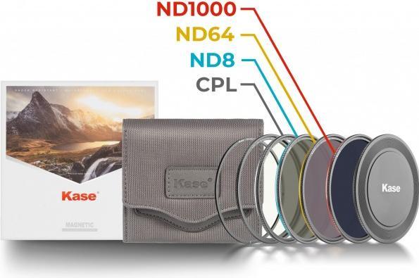 Produktbild Kase Wolverine Revolution PROFESSIONAL ND KIT (CPL/ND8/64/1000) 72mm (72 mm, ND- / Graufilter, Polarisationsfilter)