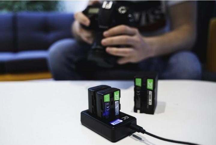 Actual product image GreenCell Camera Battery BP-80 BP-941 BP-945 for cameras Canon DM-XL1 - 7.2V - 6000 mAh (Rechargeable battery)