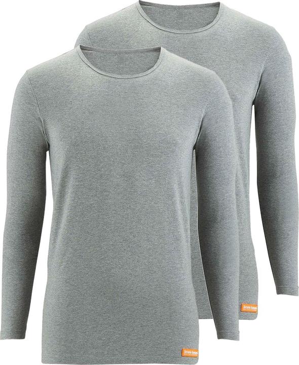 Image du produit Bruno Banani Lot de 2 maillots de corps / t-shirts à manches longues WARM UP (XXL)
