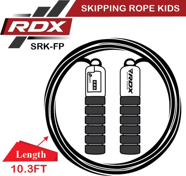 Produktbild Rdx FP Kinder 3m10 Verstellbares Springseil Mit Zähler (310 cm)